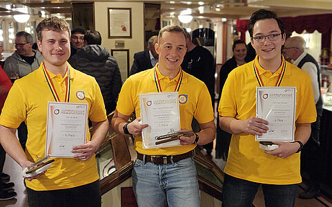 Die Sieger im Gewerk Anlagenmechaniker*in SHK 