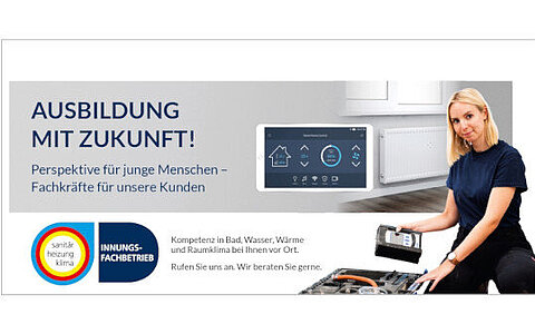 Auszubildende Anlagenmechanikerin SHK
